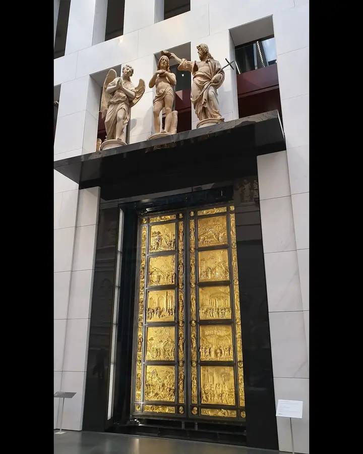 Porte del Paradiso di Lorenzo Ghiberti, originale nel Museo dell’Opera del Duomo